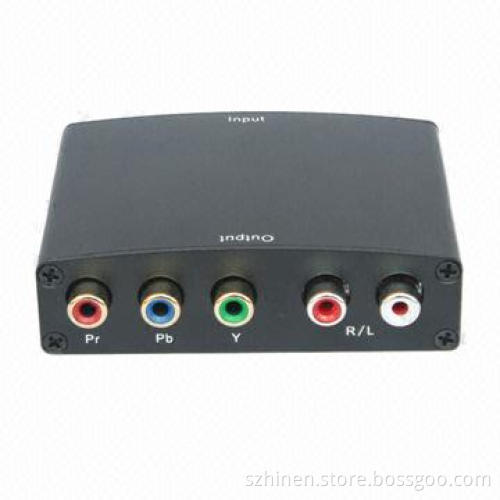 HDMI to YPbPr+R/L Audio Converter